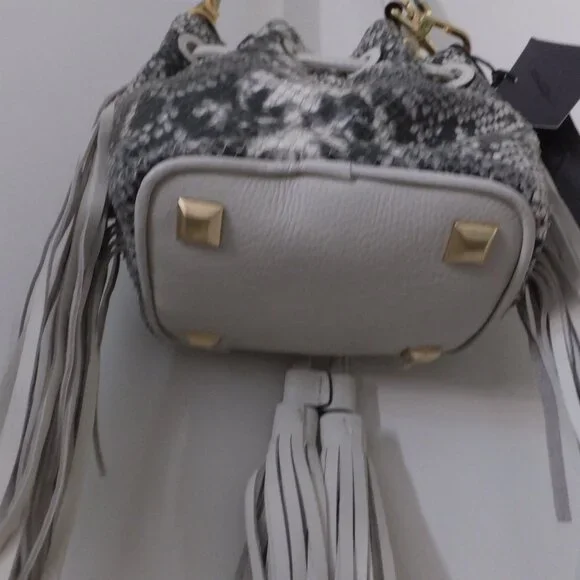 Brian Atwood Apeyton Drawstring Handbag - Picture 7 of 9